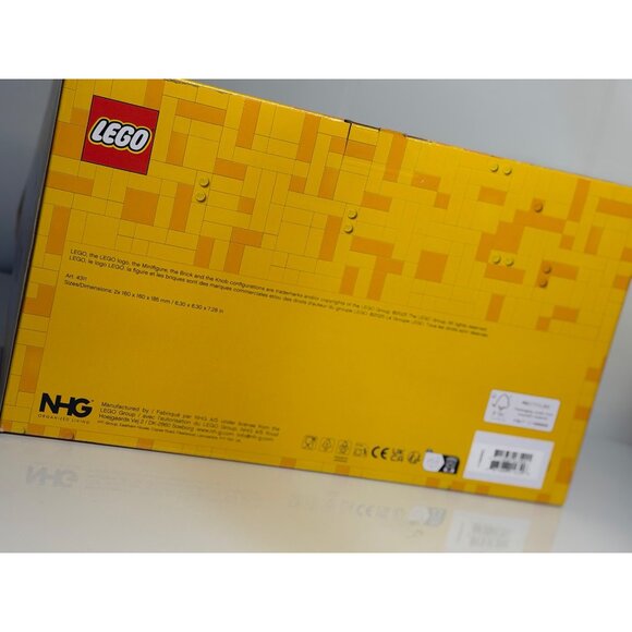 LEGO Halloween Storage Head Set Small 2-Piece Pumpkin & Skeleton NIB Collectible - Picture 6 of 6